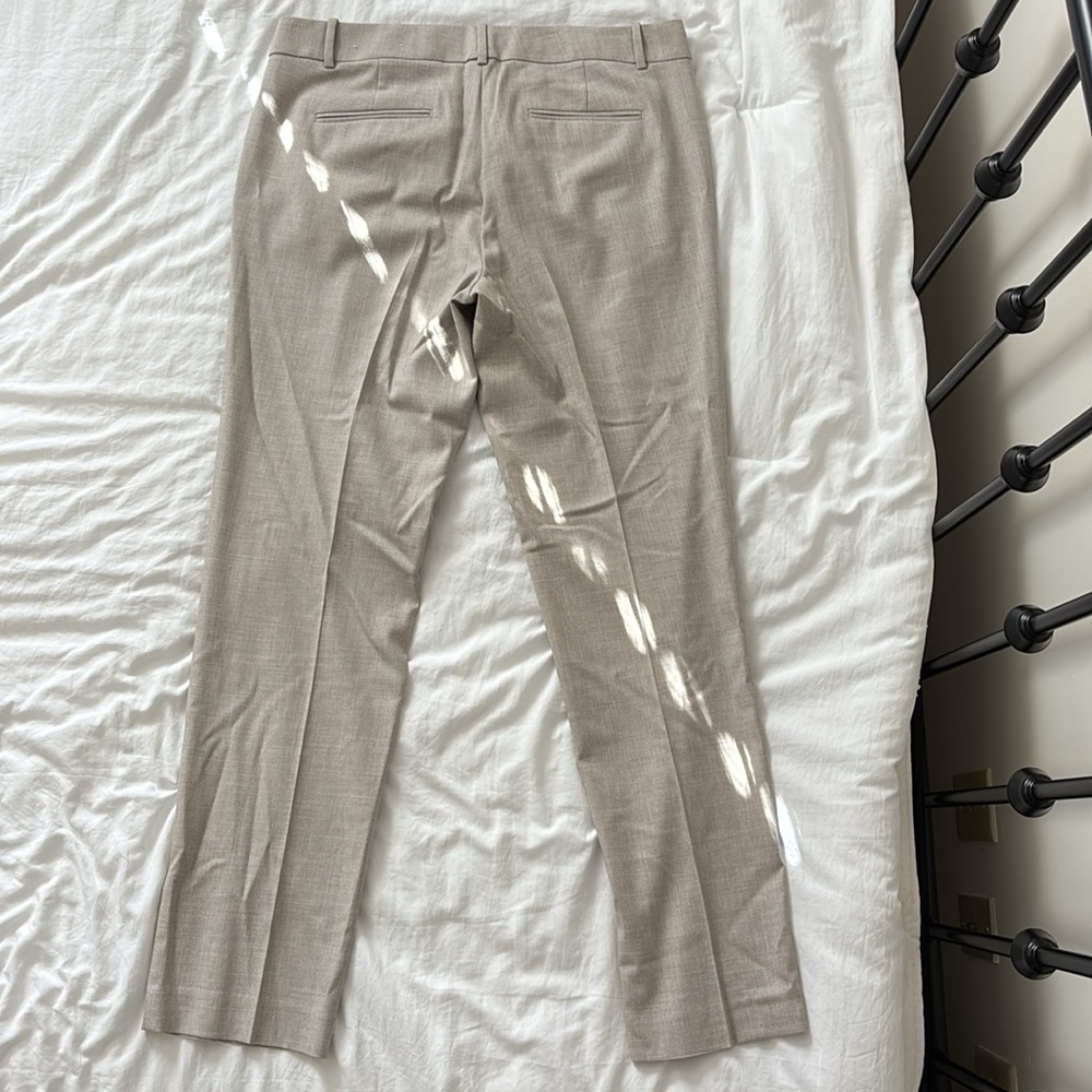 Ann Taylor, Beige, Size 8 pants, 67% Polyester/31% Rayon, 2% Spandex. - Picture 2 of 2